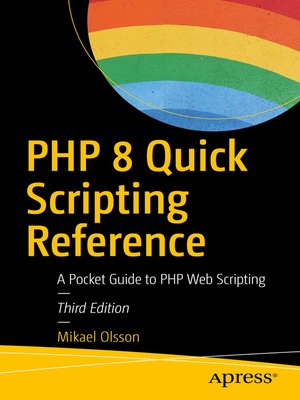 cover image of PHP 8 Quick Scripting Reference